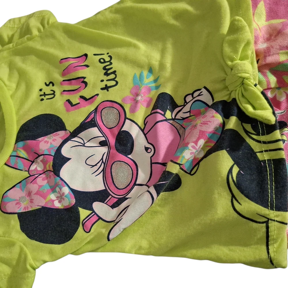 Disney Minnie Mouse Set - Yellow and Pink